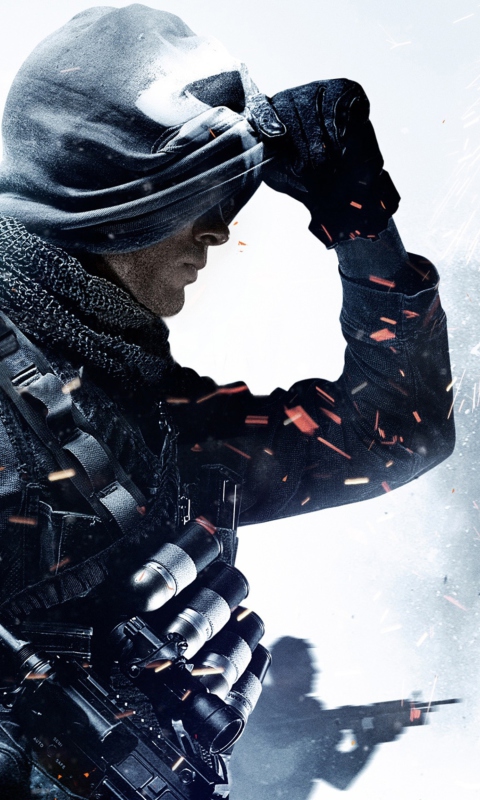 Call Of Duty Ghosts Game wallpaper 480x800