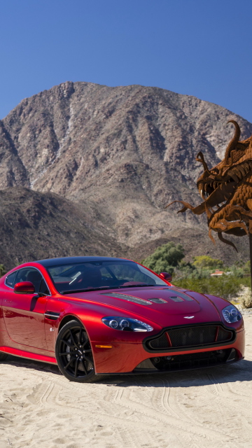 Fondo de pantalla Aston Martin In China 360x640