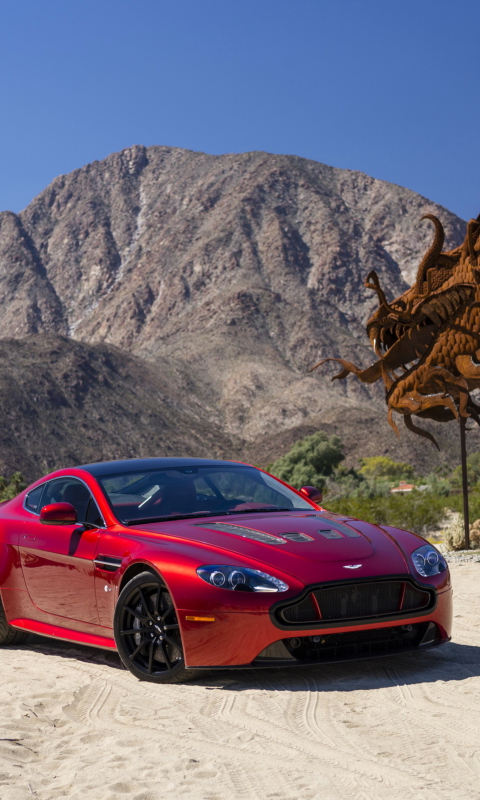 Das Aston Martin In China Wallpaper 480x800