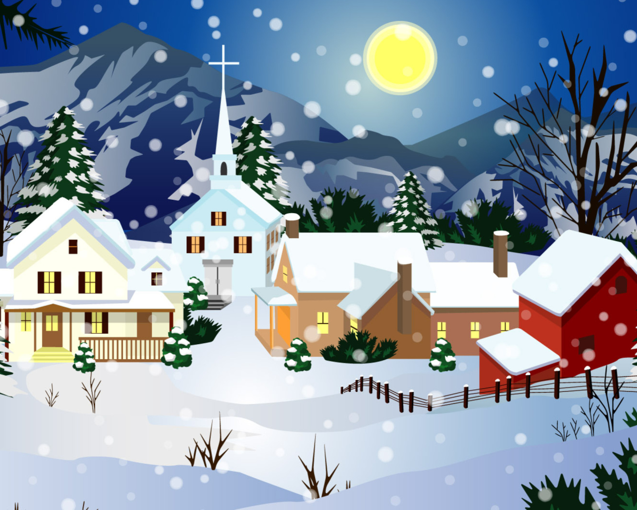 Christmas Wallpaper wallpaper 1280x1024