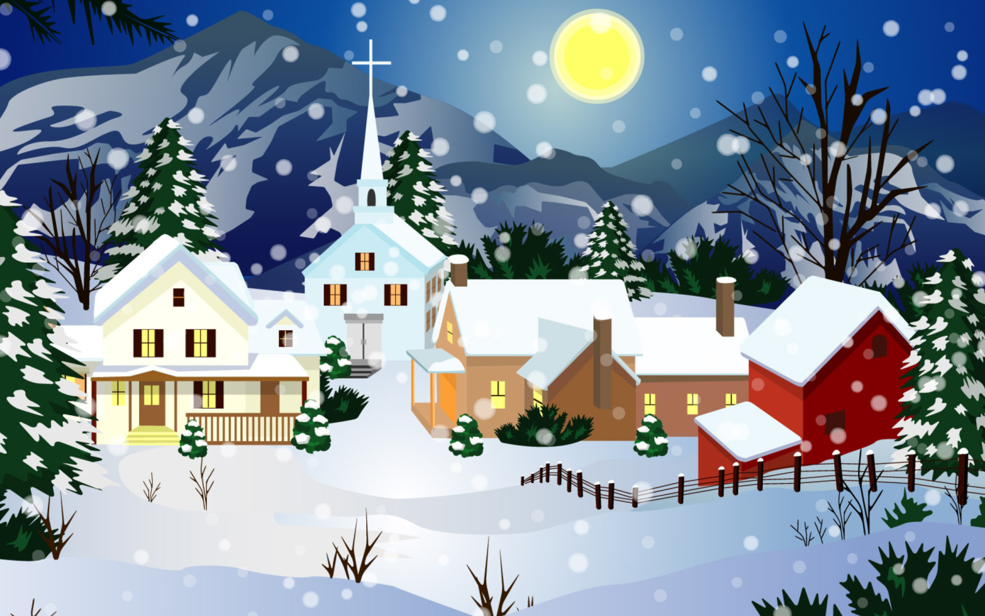 Christmas Wallpaper screenshot #1 1920x1200