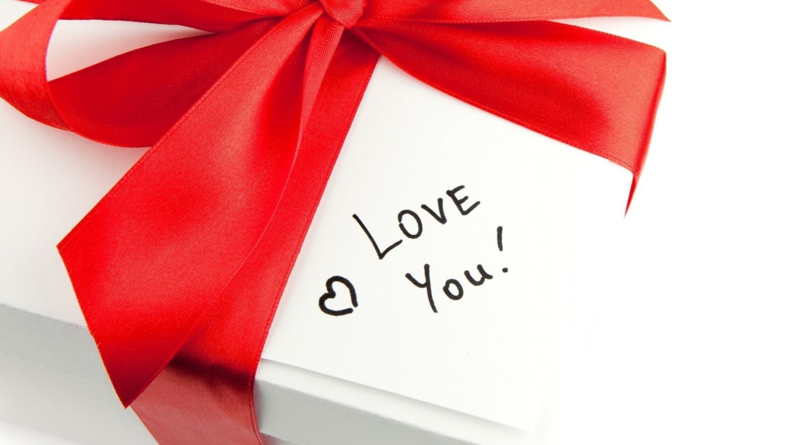 Fondo de pantalla I Love You Gift 1600x900