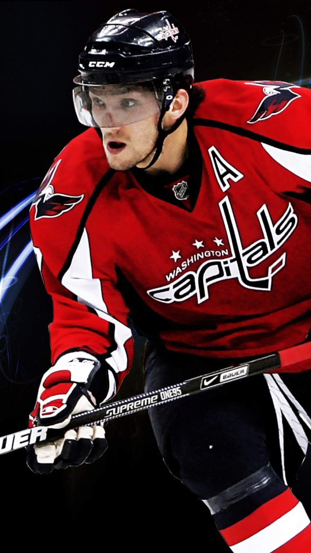 Alexander Ovechkin - Ice Hockey Player screenshot #1 1080x1920