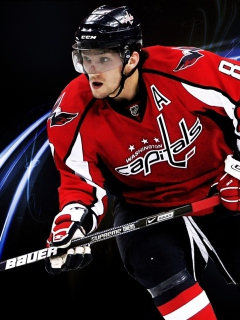 Fondo de pantalla Alexander Ovechkin - Ice Hockey Player 240x320