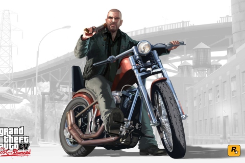 Das Grand Theft Auto 4 - GTA 4 Wallpaper 480x320