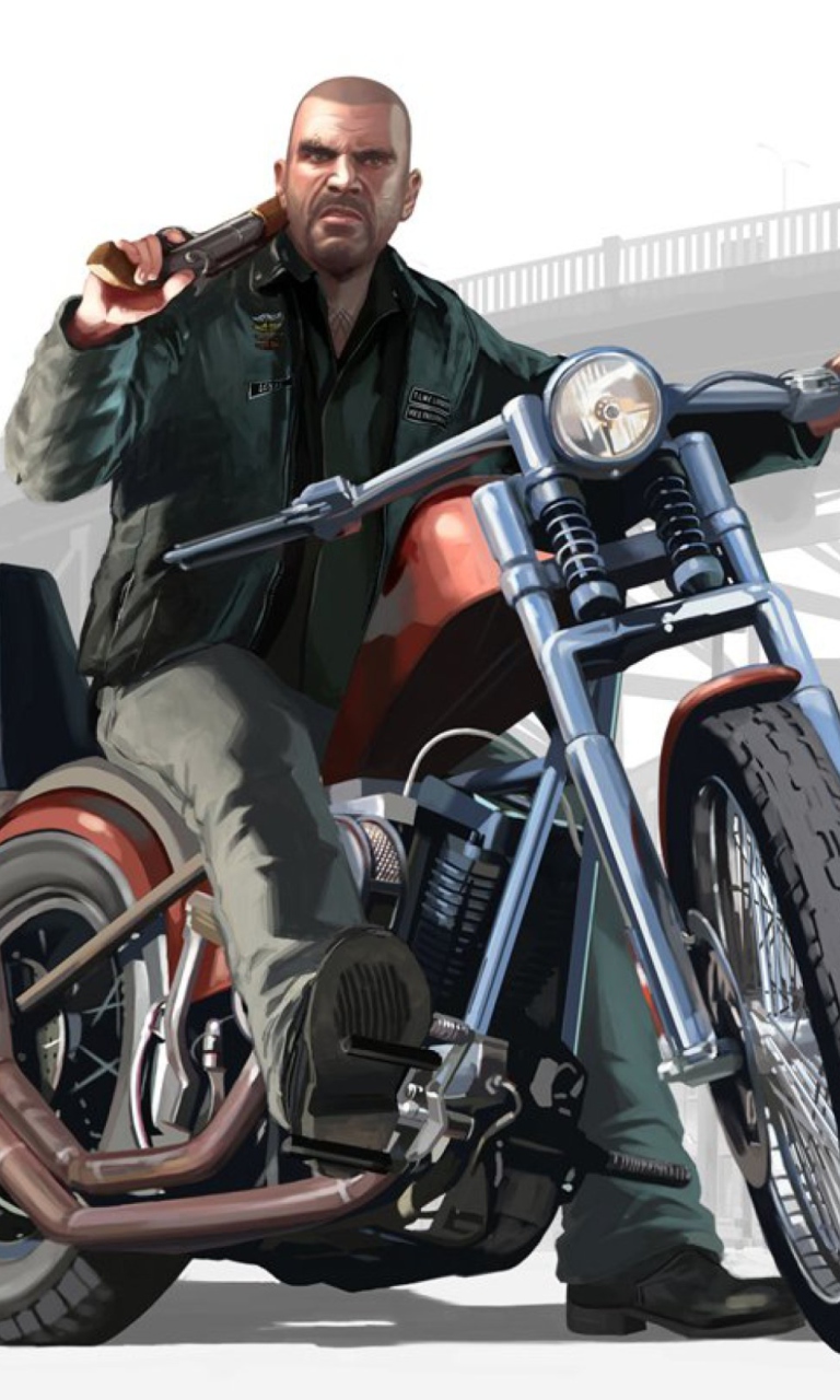 Fondo de pantalla Grand Theft Auto 4 - GTA 4 768x1280