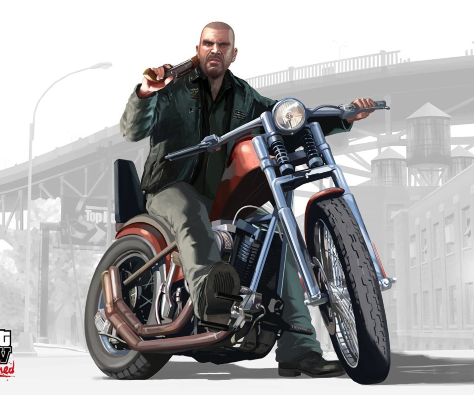 Das Grand Theft Auto 4 - GTA 4 Wallpaper 960x800