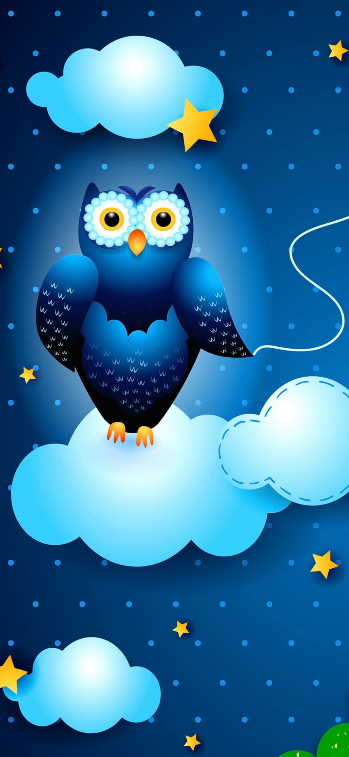 Обои Night Owl 1170x2532