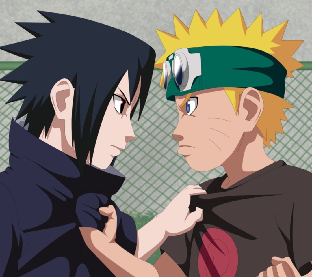 Screenshot №1 pro téma Naruto Vs Sasuke Figth 1080x960