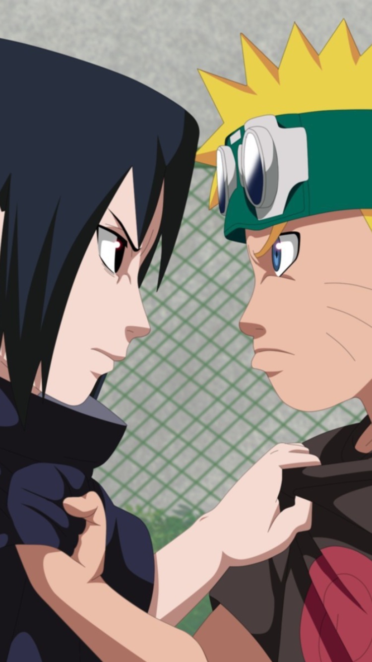 Screenshot №1 pro téma Naruto Vs Sasuke Figth 750x1334