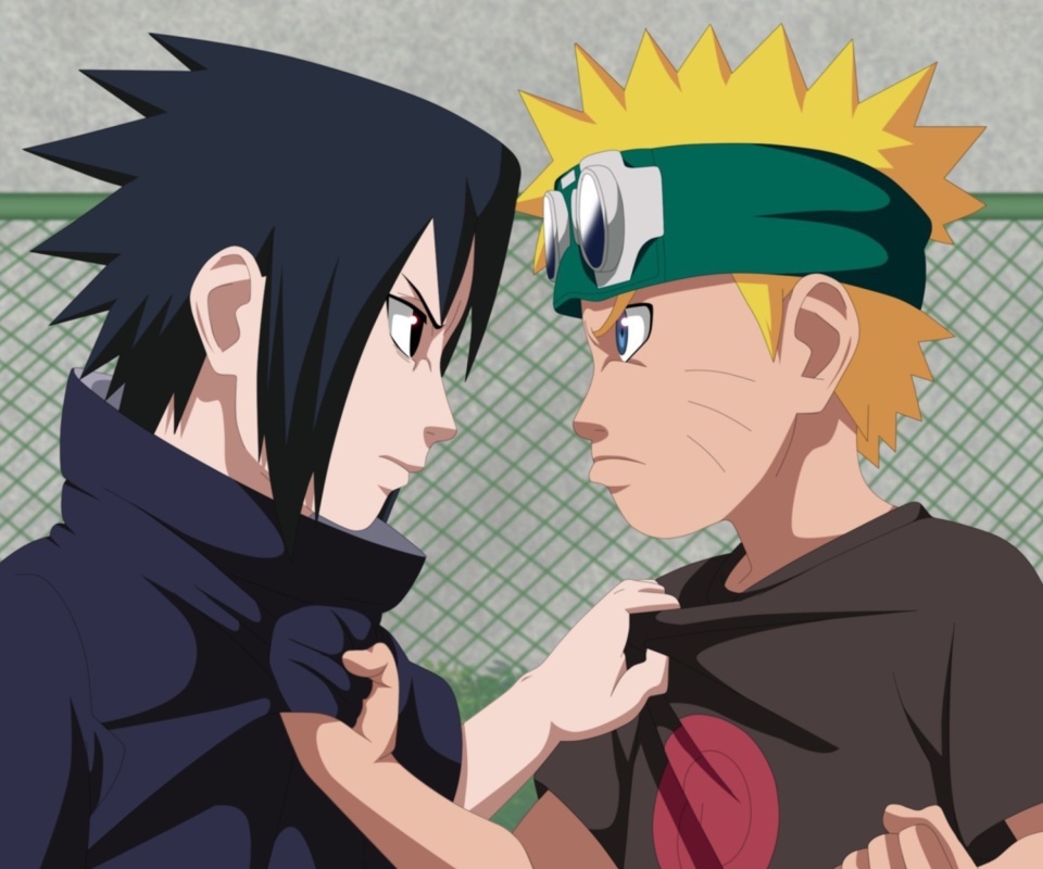 Screenshot №1 pro téma Naruto Vs Sasuke Figth 960x800
