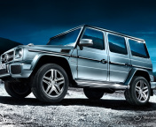 Das Mercedes Benz G class Wallpaper 176x144