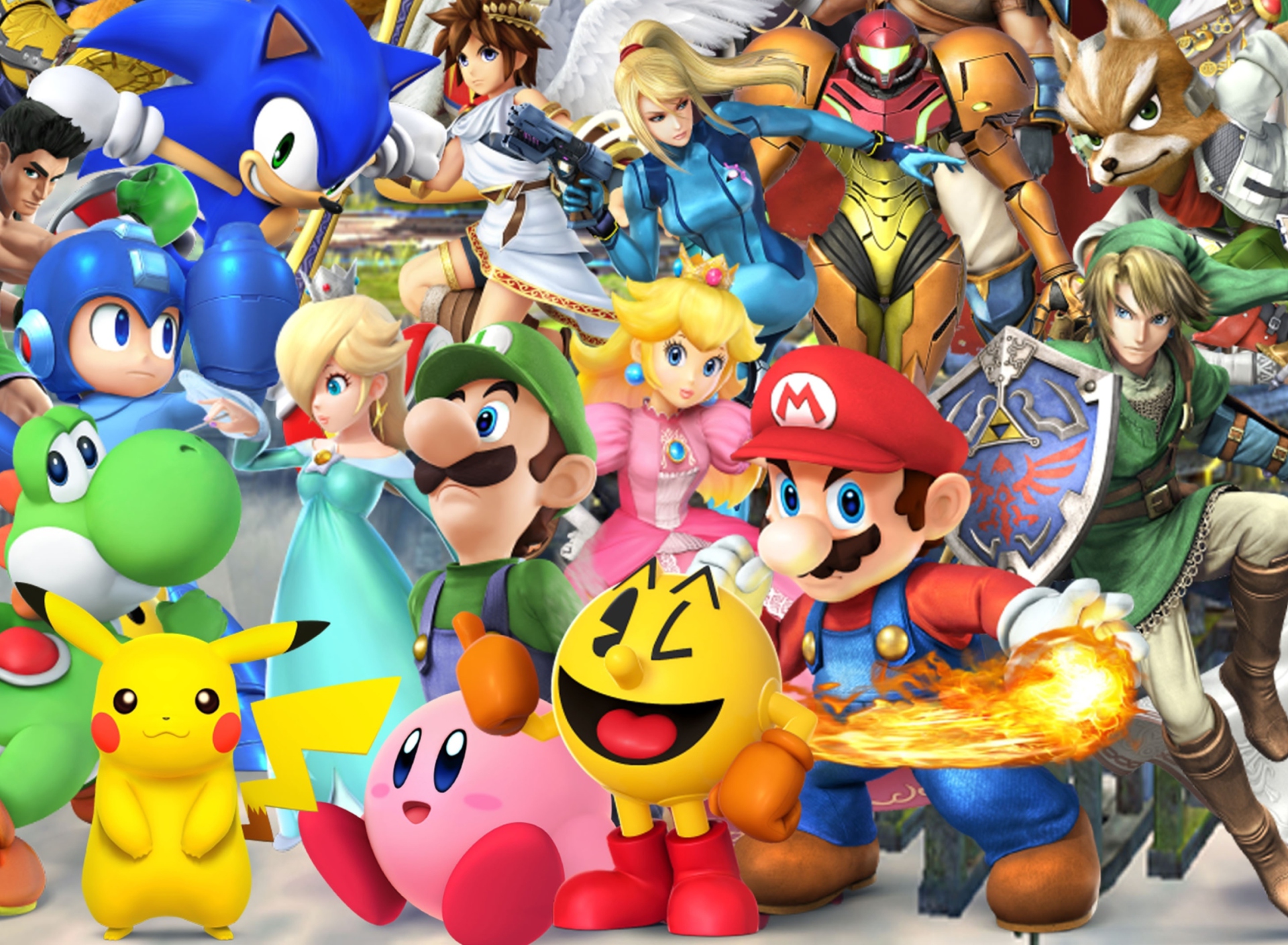Super Smash Bros Wallpaper for Google Pixel.