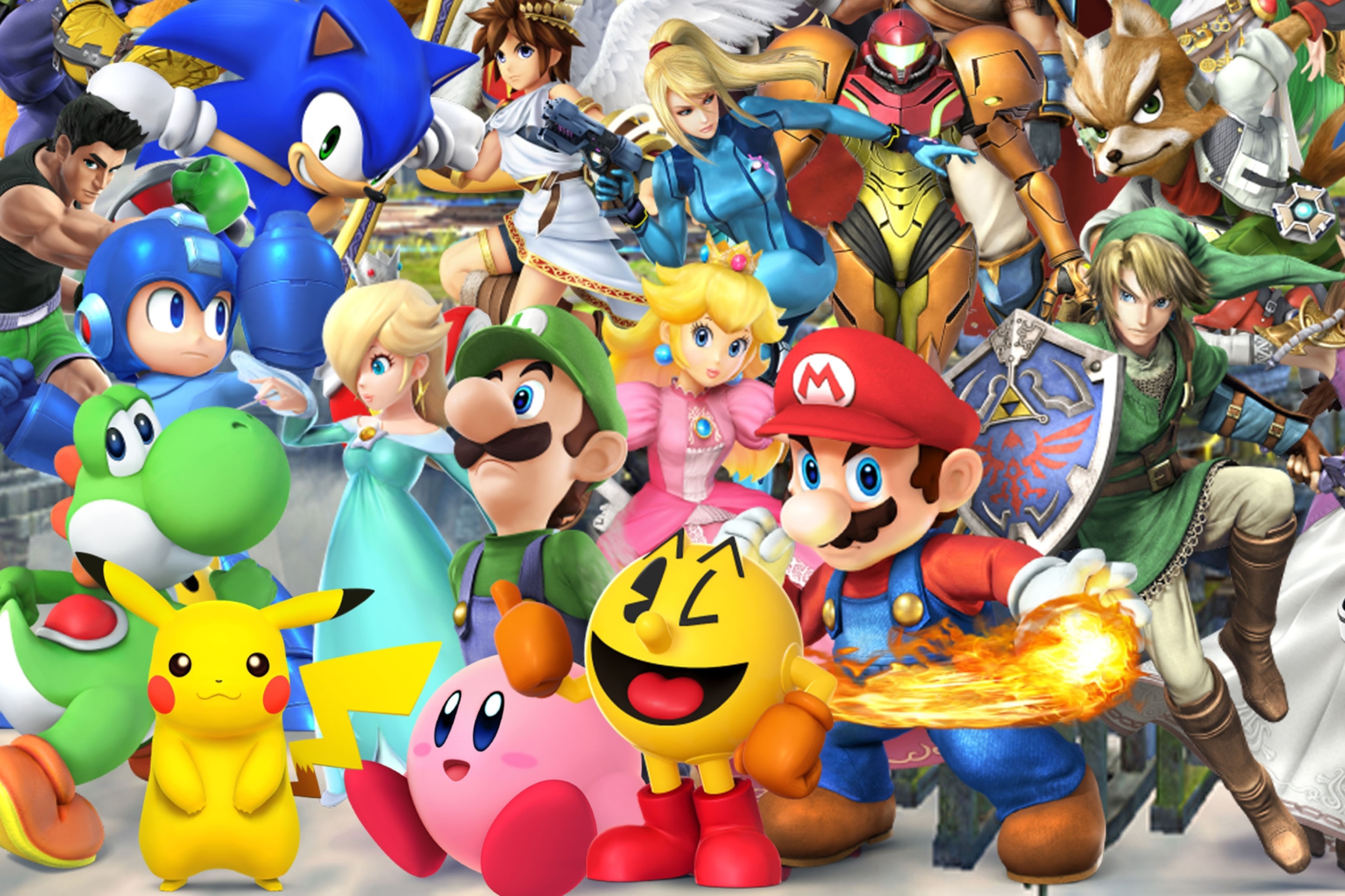 Screenshot №1 pro téma Super Smash Bros 2880x1920