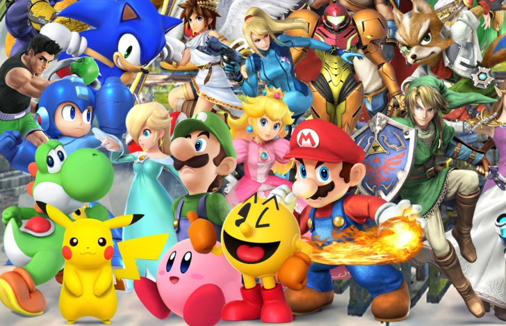 Das Super Smash Bros Wallpaper