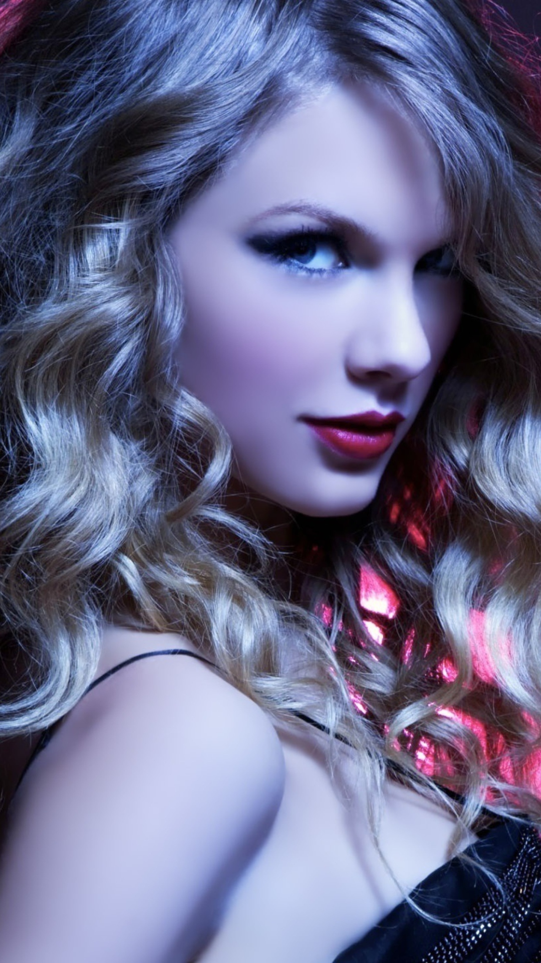 Fondo de pantalla Taylor Swift Curly 1080x1920