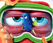 Das Finding Dory 3D Film and Nemo Fish Wallpaper 176x144