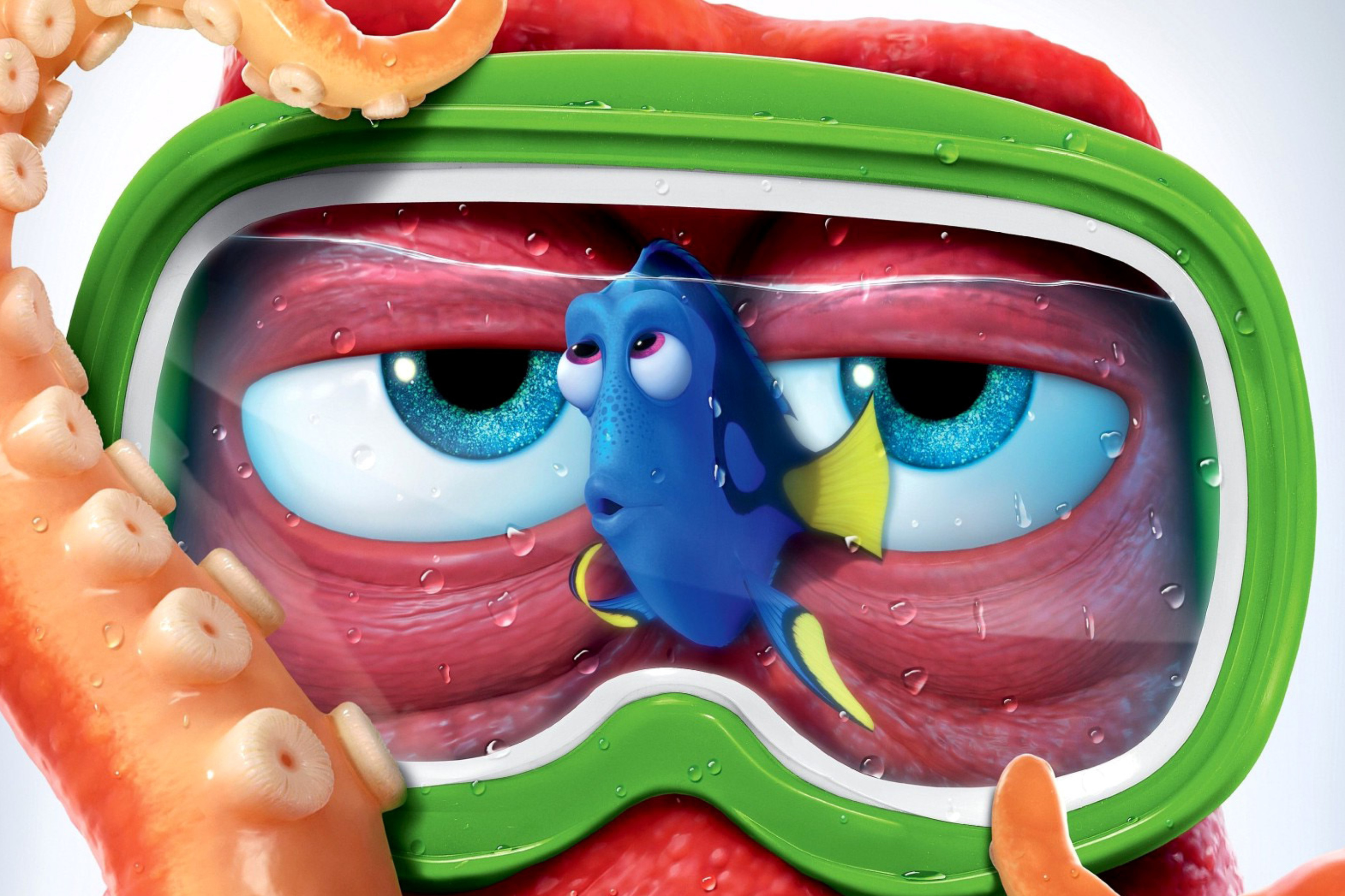 Fondo de pantalla Finding Dory 3D Film and Nemo Fish 2880x1920