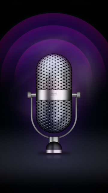 Microphone wallpaper 360x640