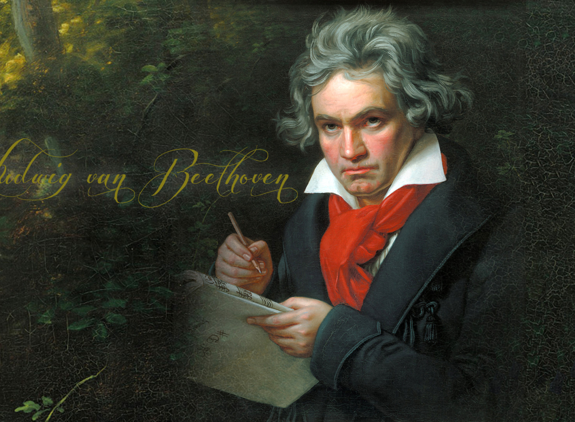 Ludwig Van Beethoven wallpaper 1920x1408
