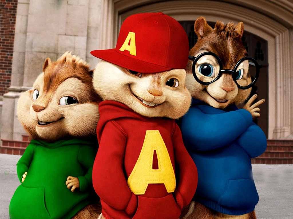 Alvin and the Chipmunks wallpaper 1024x768