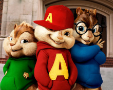 Обои Alvin and the Chipmunks 220x176
