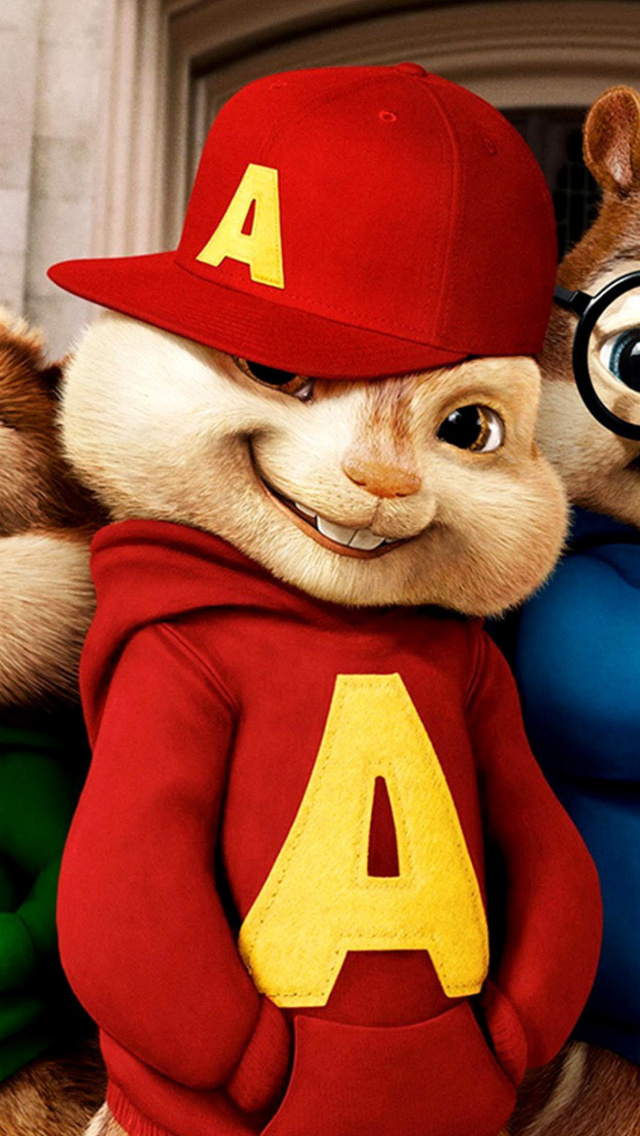 Alvin and the Chipmunks wallpaper 640x1136
