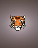 Обои Tiger Muzzle Illustration 128x160