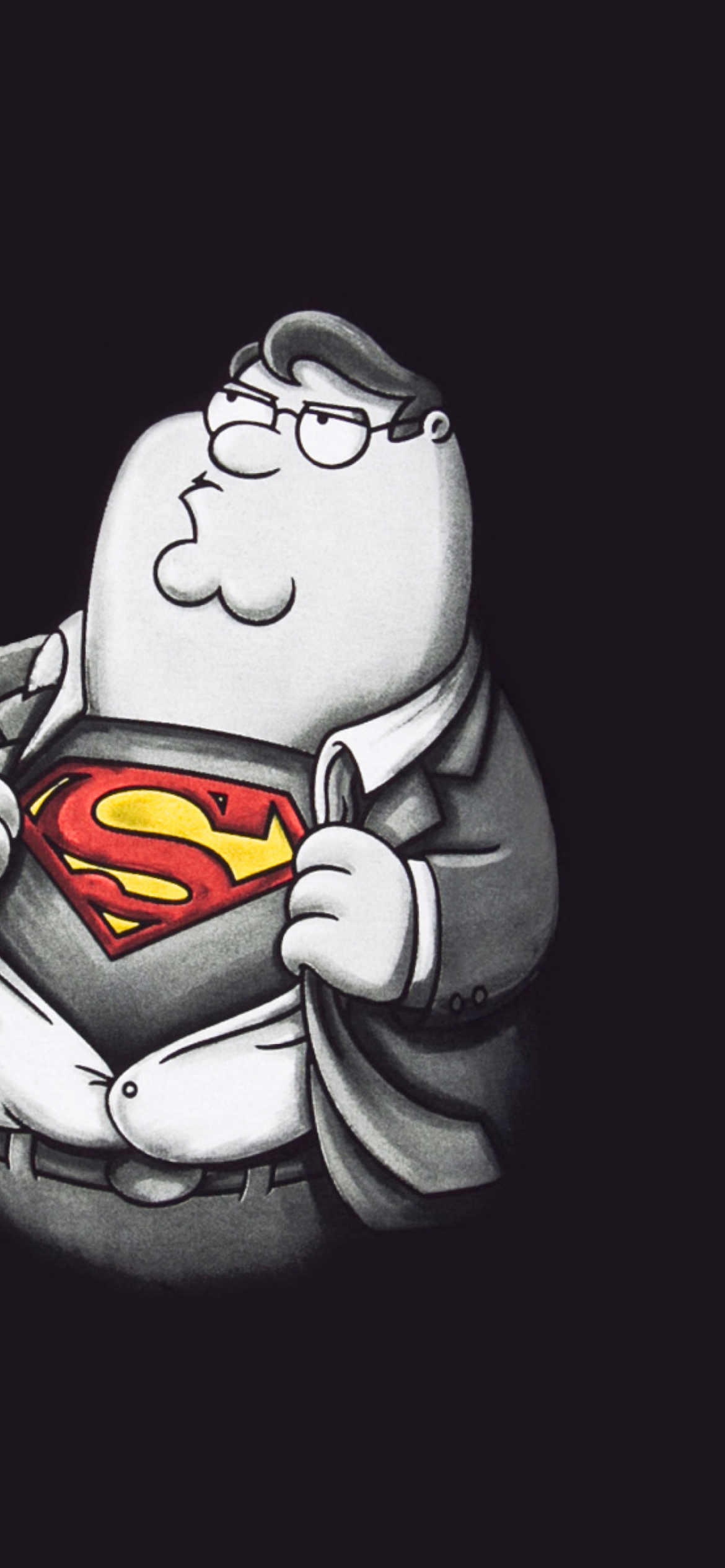 Screenshot №1 pro téma Family Guy's Superman 1170x2532