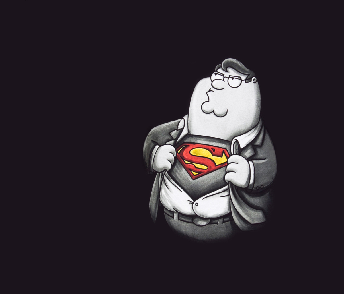 Family Guy's Superman wallpaper 1200x1024