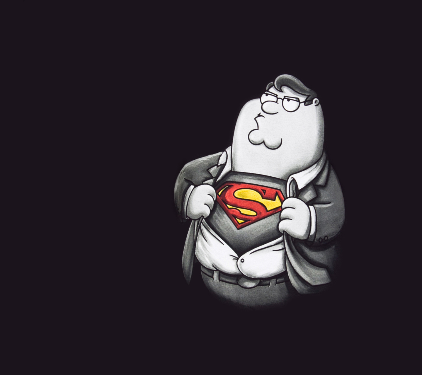 Family Guy's Superman wallpaper 1440x1280