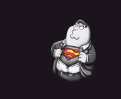 Обои Family Guy's Superman 176x144