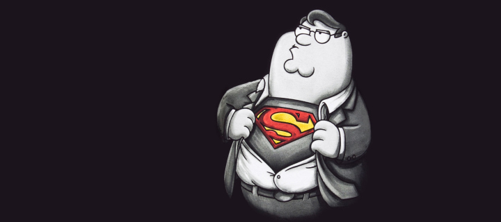 Family Guy's Superman wallpaper 720x320