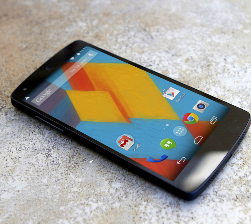 Screenshot №1 pro téma Google Nexus 5 Android 4 4 Kitkat 960x854