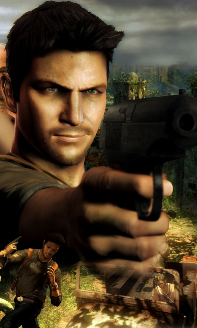 Uncharted wallpaper 768x1280