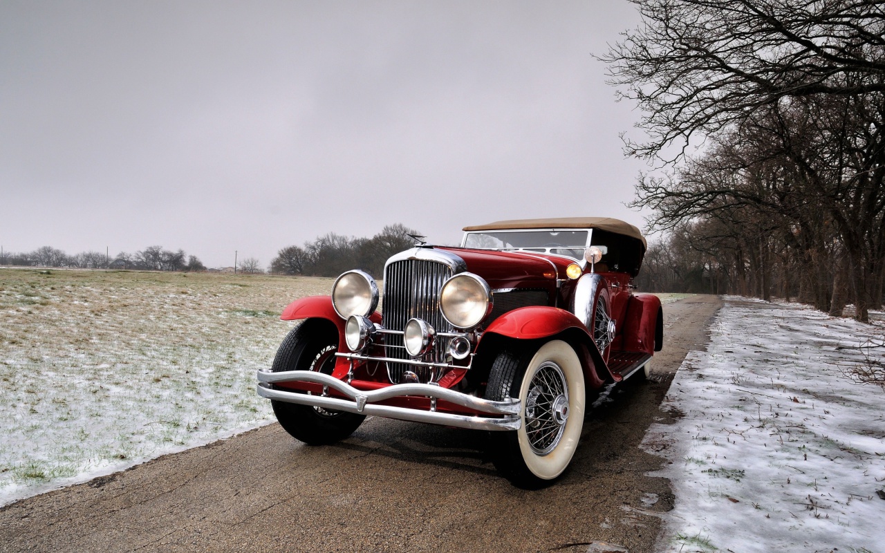 Sfondi 1932 Duesenberg Dual Cowl Torpedo Phaeton 1280x800