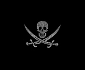 Fondo de pantalla Pirates Flag 176x144