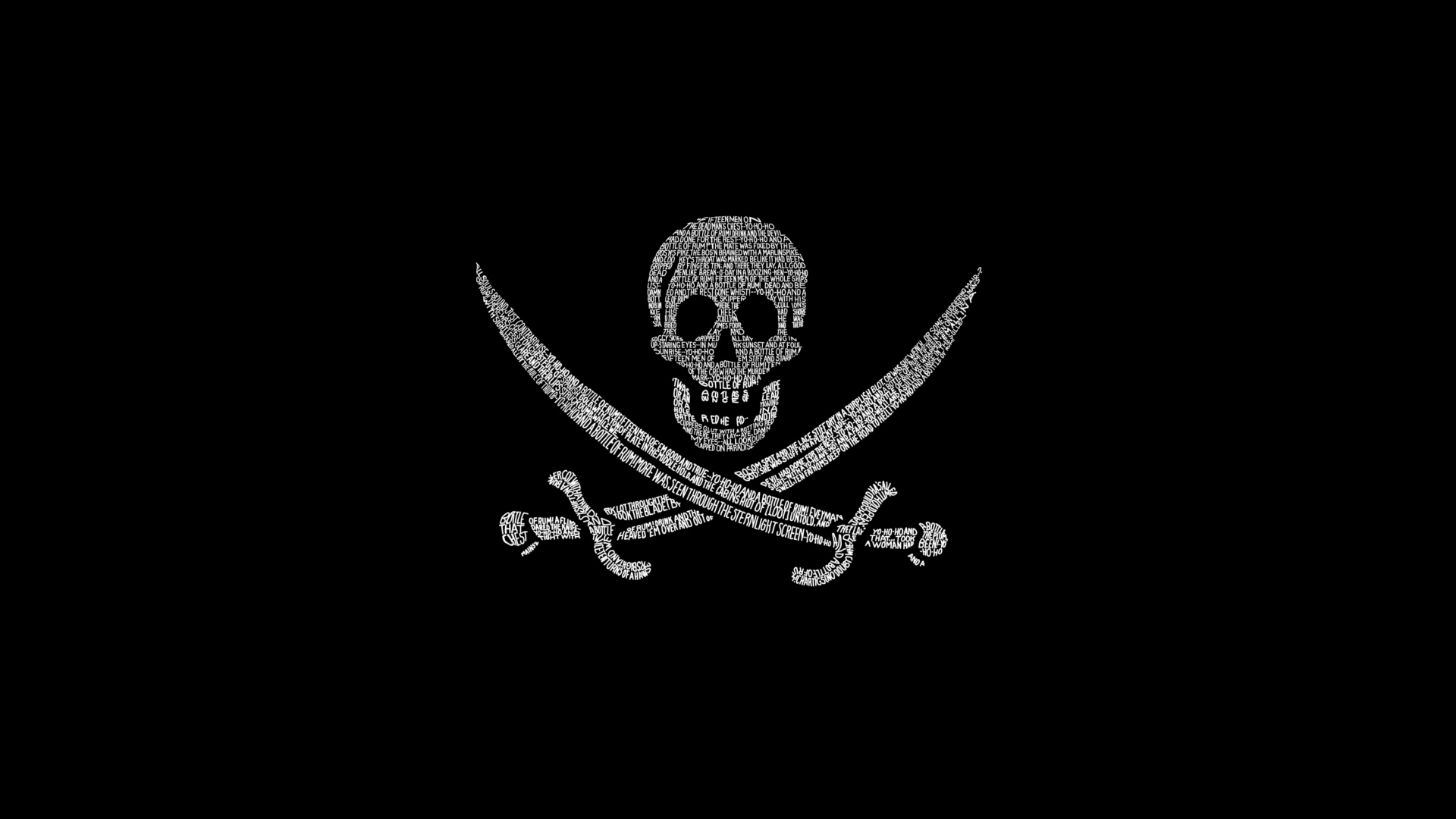 Das Pirates Flag Wallpaper 1920x1080