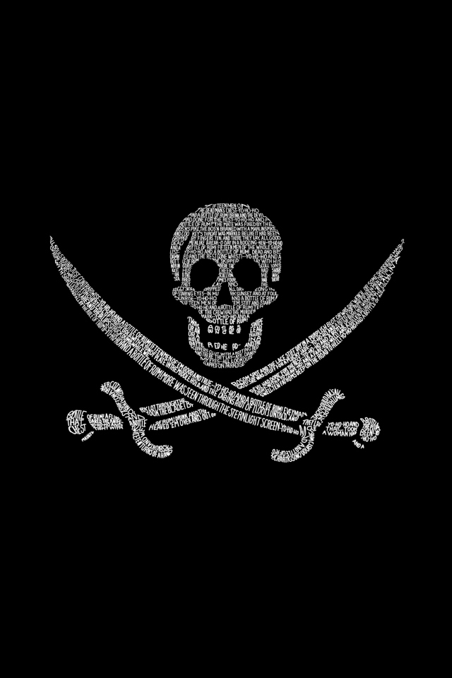 Sfondi Pirates Flag 640x960