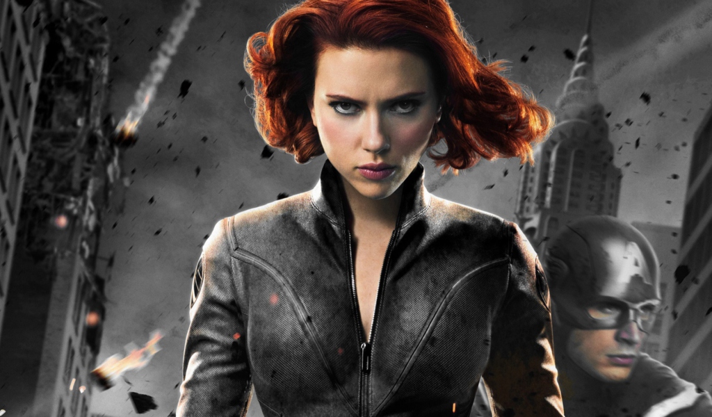 Screenshot №1 pro téma Black Widow - The Avengers 2012 1024x600