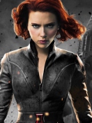 Das Black Widow - The Avengers 2012 Wallpaper 132x176