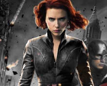 Das Black Widow - The Avengers 2012 Wallpaper 220x176