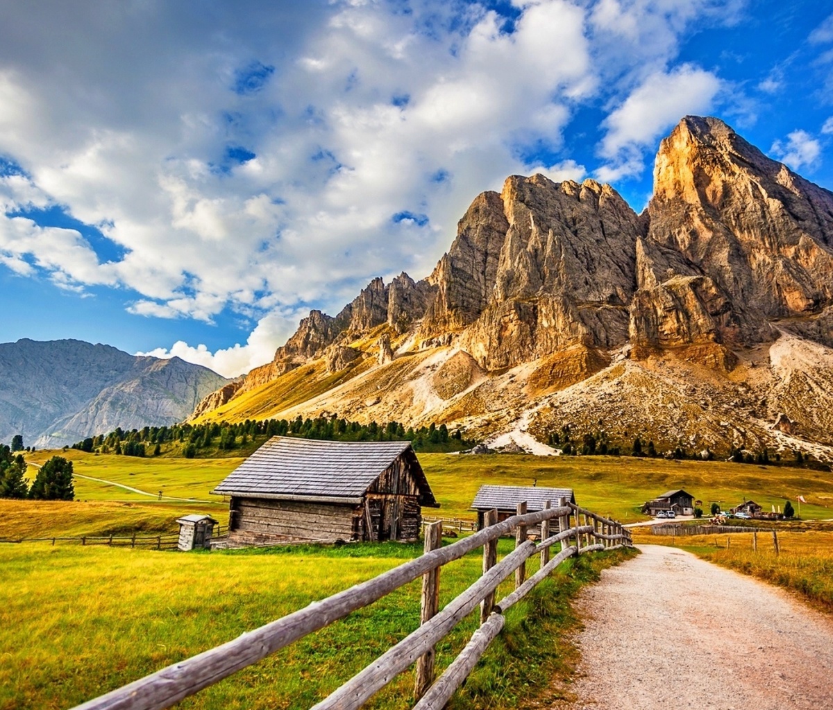 South Tyrol and Dolomites wallpaper 1200x1024