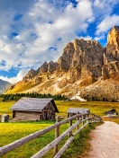 South Tyrol and Dolomites wallpaper 132x176
