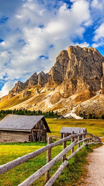 Das South Tyrol and Dolomites Wallpaper 360x640