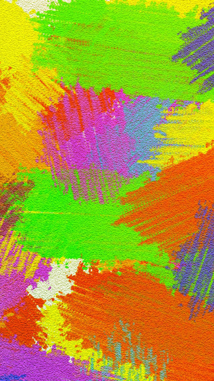 Das Watercolor Smear Wallpaper 750x1334