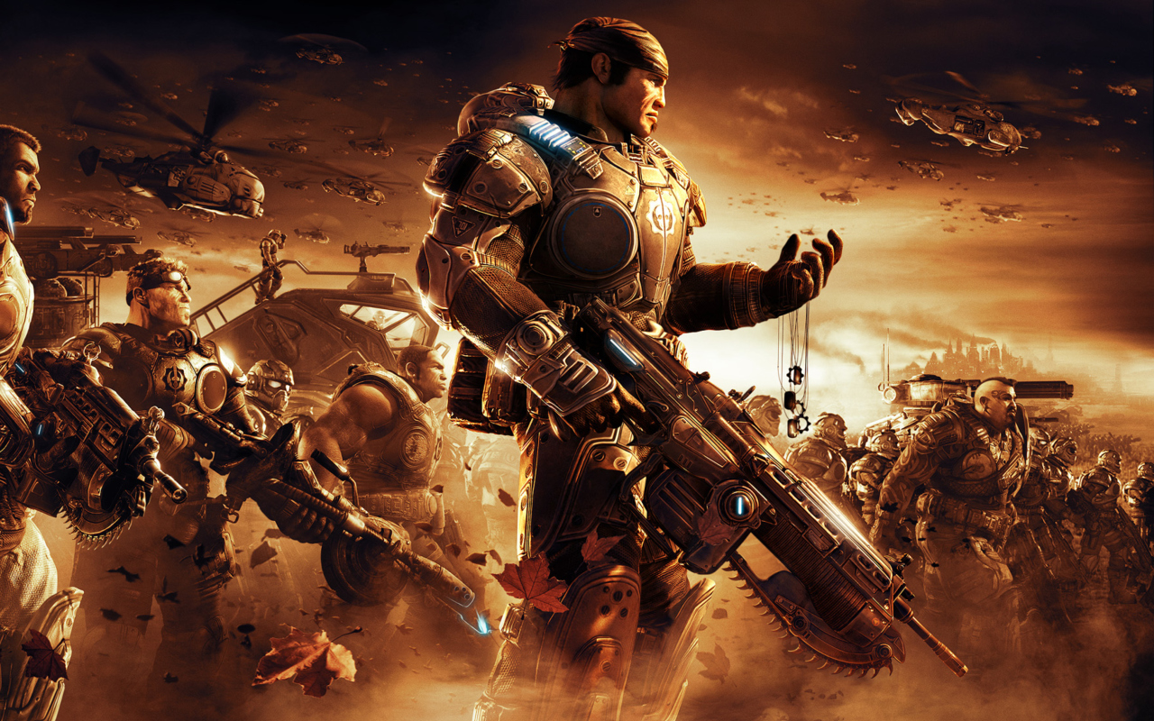Screenshot №1 pro téma Gears Of War 2 1280x800