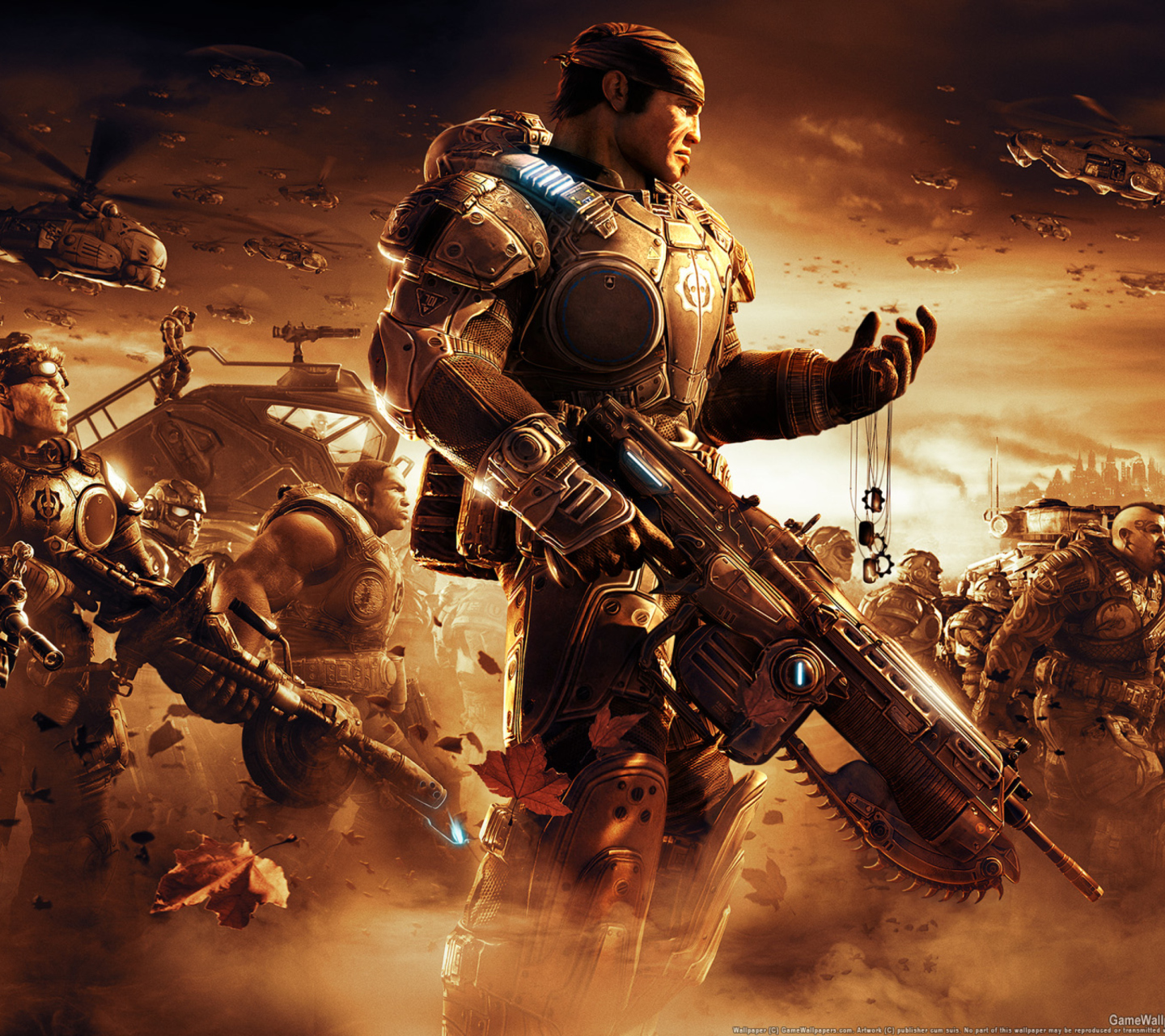 Screenshot №1 pro téma Gears Of War 2 1440x1280