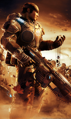 Fondo de pantalla Gears Of War 2 240x400