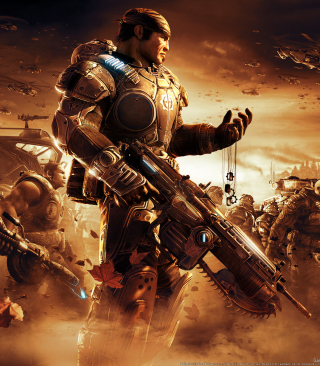 Gears Of War 2 - Obrázkek zdarma pro 640x960